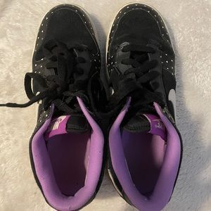 Purple Nike Low Dunk SB